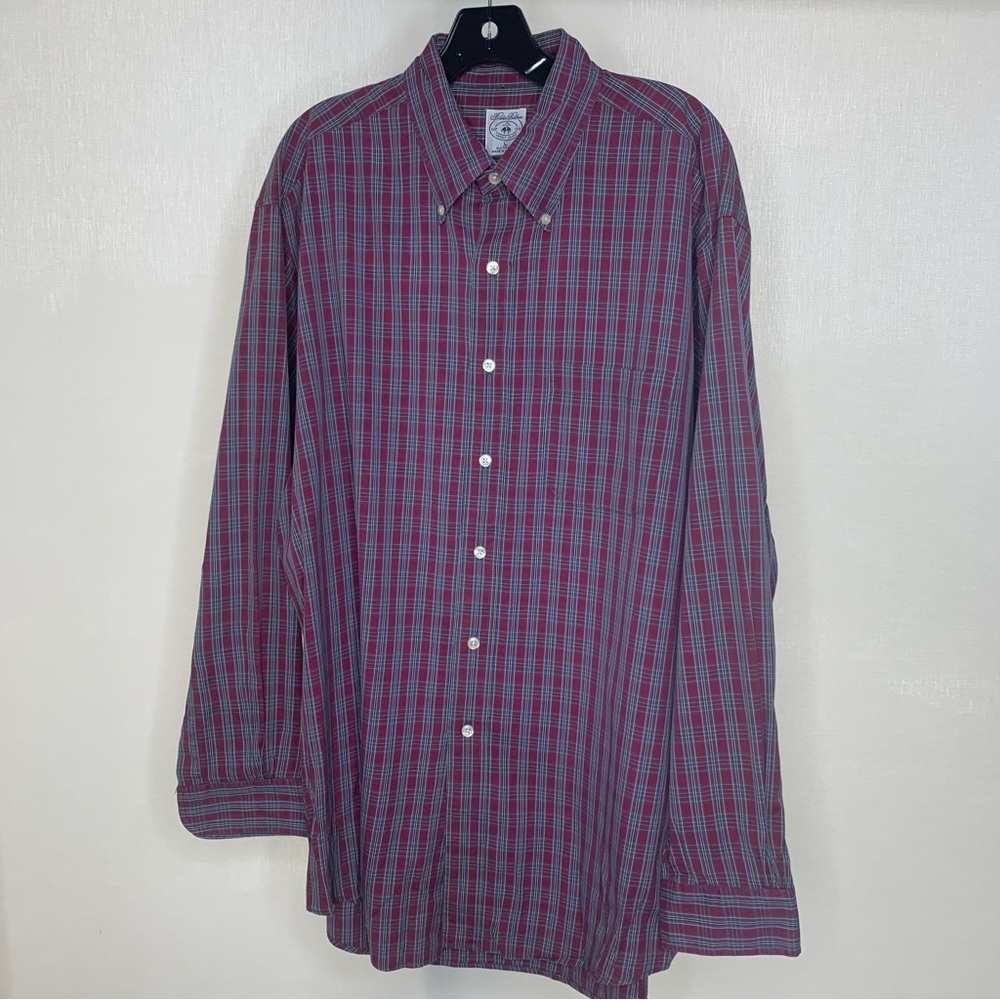 Brooks Brothers L/S Plaid Button Down Shirt
